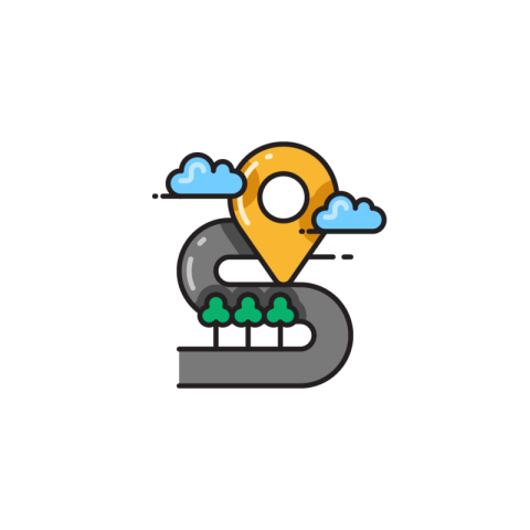 Windy Road Icon Png