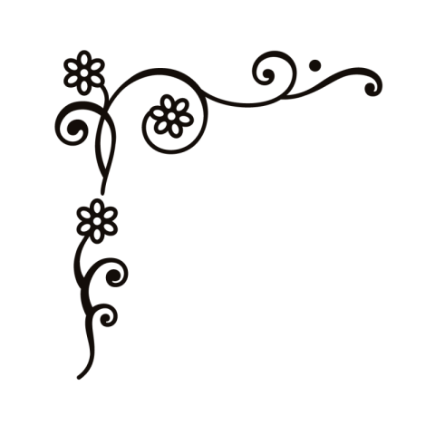 Decorative Border Corner Png