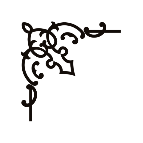 Border Corner Element Png Download