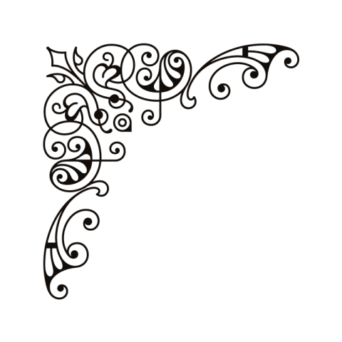 Border Corner Element Png Download