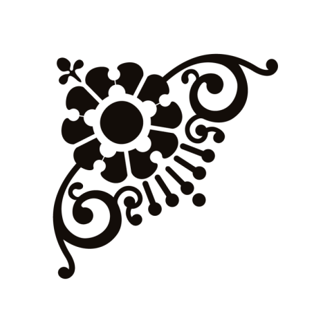 Decorative Corner Element Png Download