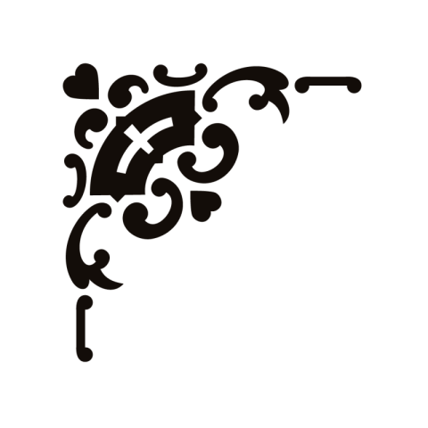 Decorative Corner Element Png Download