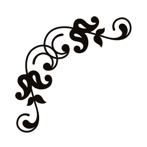 Decorative Corner Element Png Download