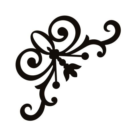 Decorative Corner Element Png Download