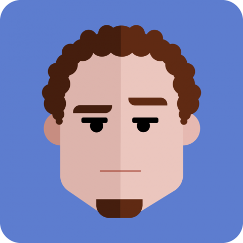 Avatar Curly with Goatie