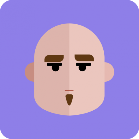 Avatar Bold Guy PNG Free Download