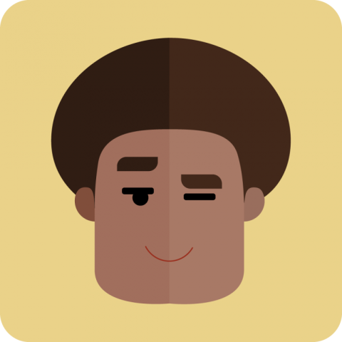 Avatar Afro Hairstyle PNG