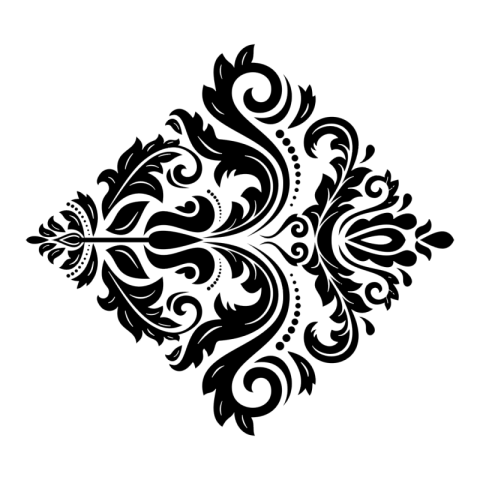 Floral Pattern Element Design