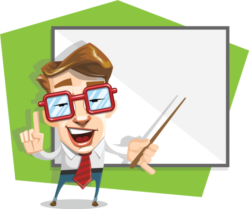Smarty Presenter Cartoon Character Free Png