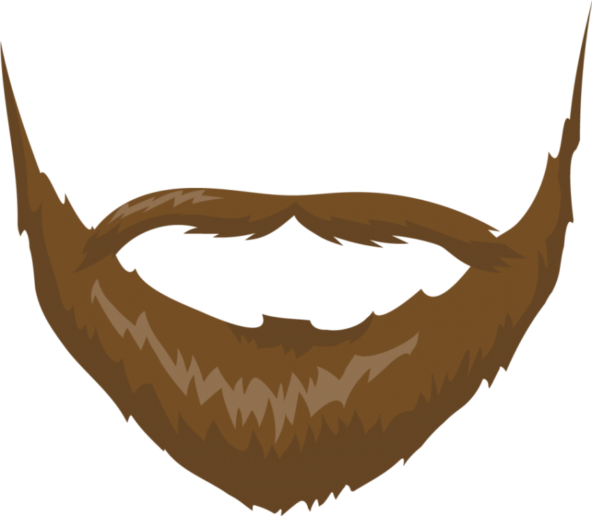 Vector Beard Png Free Download