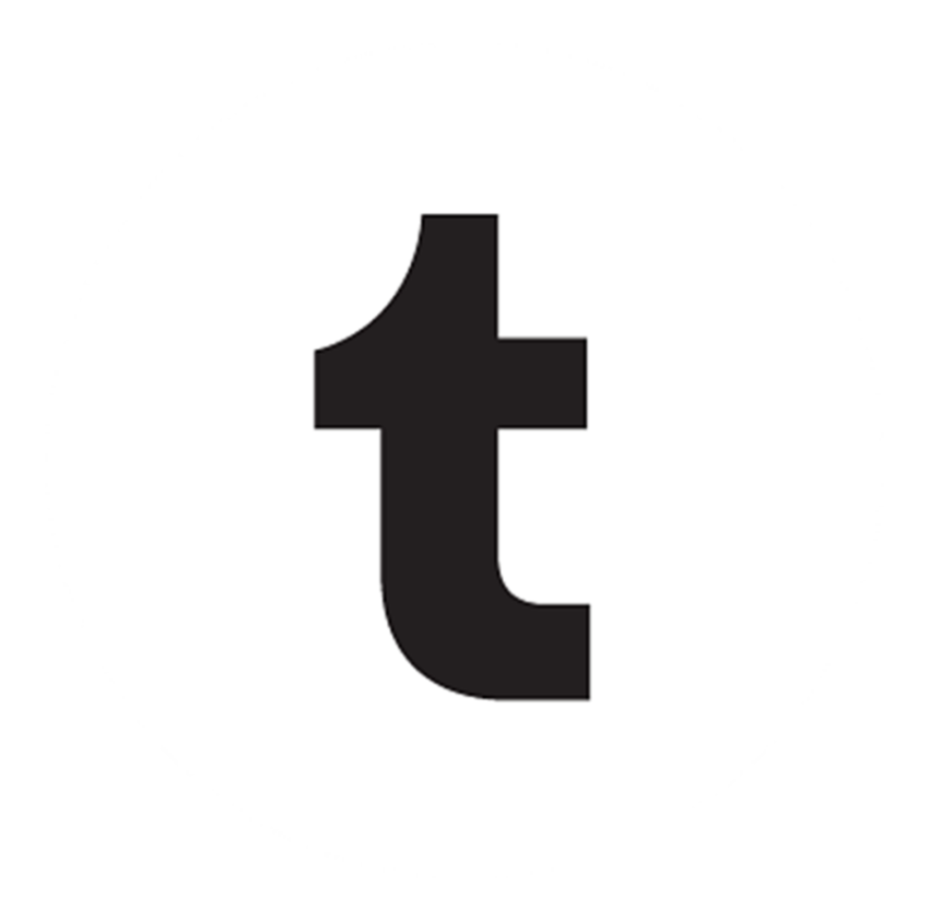 Tumblr Small t icon logo png image