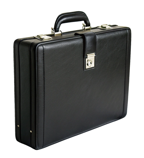 Black briefcase png image