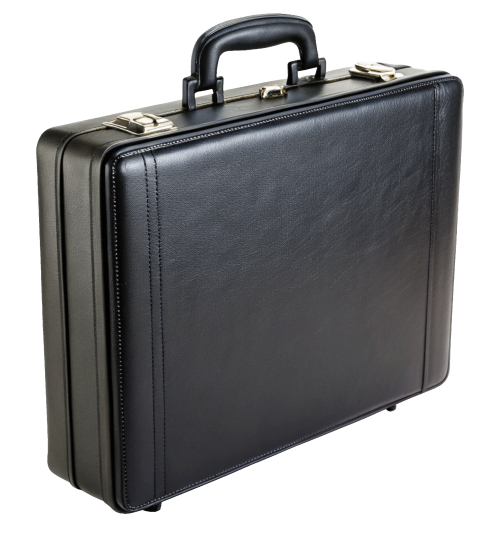Black briefcase png image