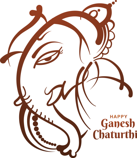 Happy Ganesh Chaturthi Festival Design