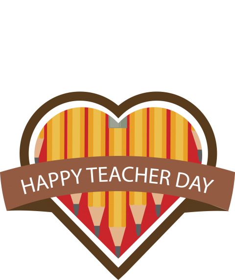 Happy Teacher Day Template Design