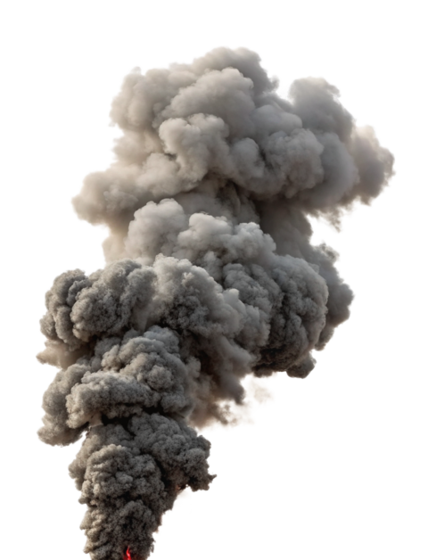 A voluminous smoke png Image
