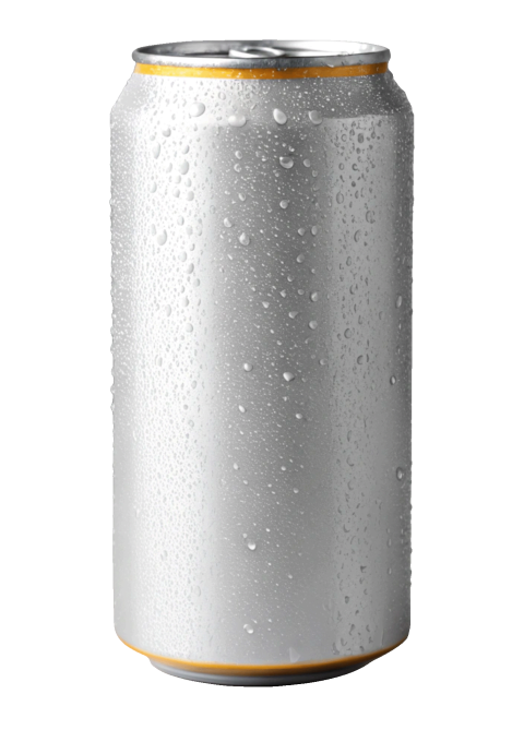 Beverage can mockup png Image