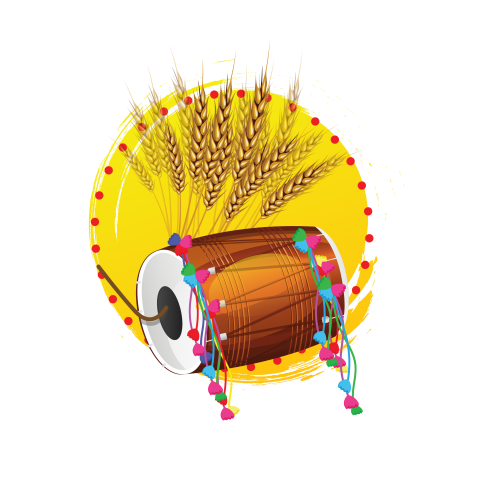 Baisakhi Festival Wishing Background Png