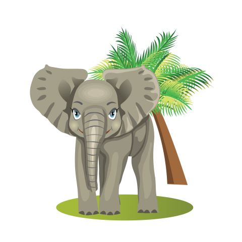 Baby Elephant Cartoon Free Download