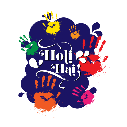Holi Hai Sticker Design Png