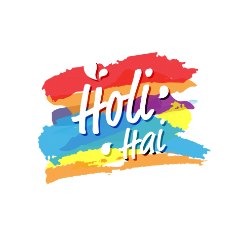 Holi Wish Sticker Design Png