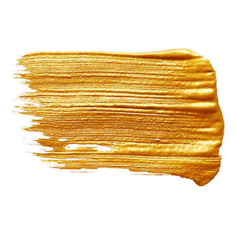 Gold Paint Brush Stroke Color Png Free Download