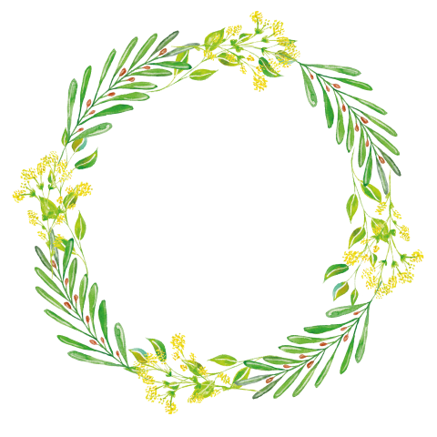 Watercolor Wreath Png Free