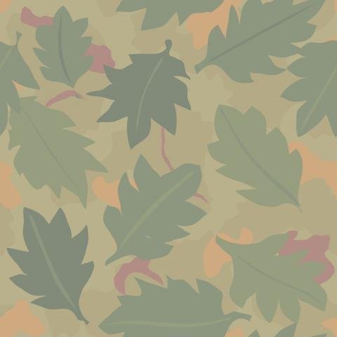Camouflage Pattern Wine Leaf