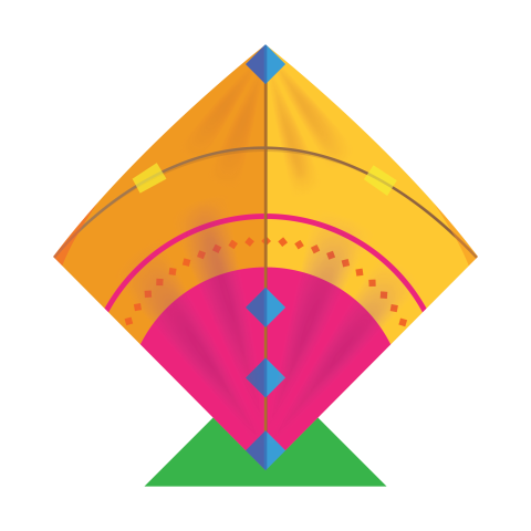 Colorful Kite Png Image
