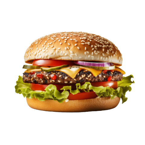 Veg Burger PNG Image Free Download