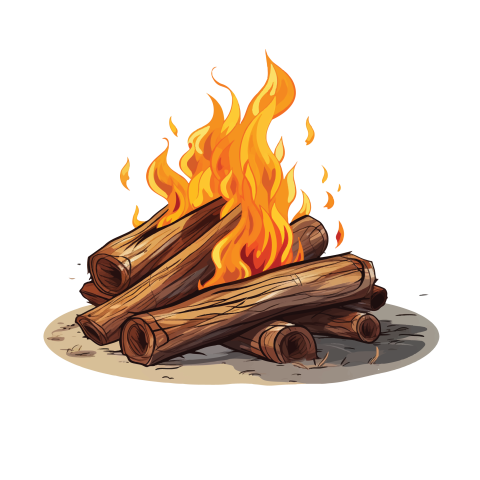 Bonfire Illustration Png