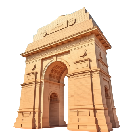 India Gate PNG Image