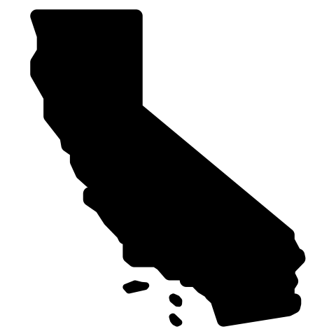 california map png vector