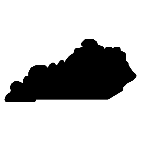 kentucky map png vector