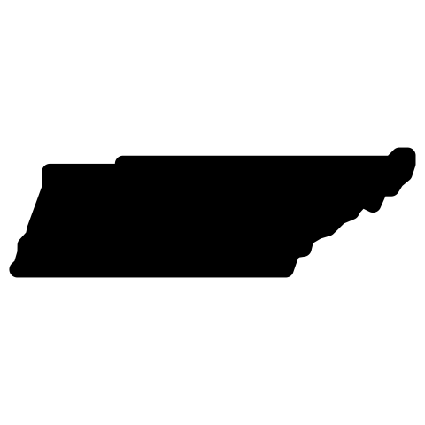 tennessee map png vector