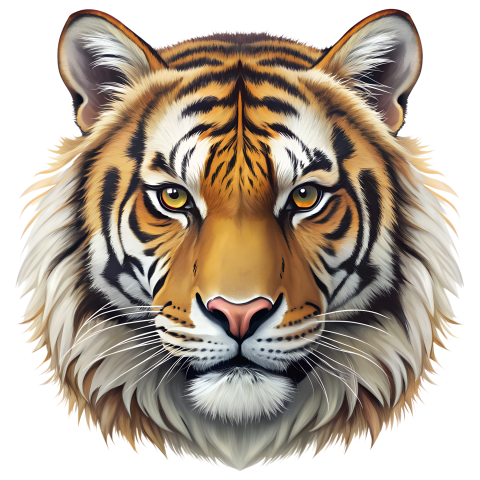 Bengal Tiger Head Png