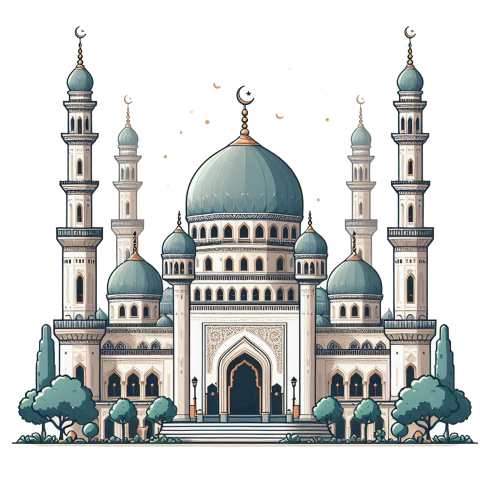 Mosque Illustration png image