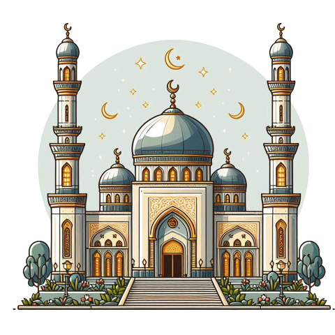 Transparent mosque png illustration