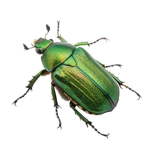 Green beetle png image