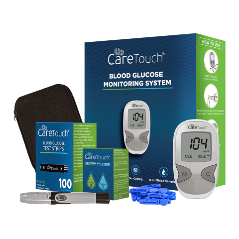 Caretouch Sugar Testing Kit Png