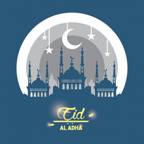 Eid Al Aladha Festival Design Template