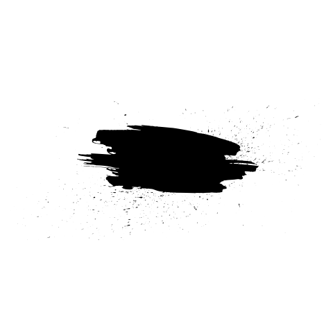 Transparent ink stain png