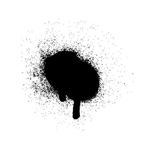 Spraypaint stain png