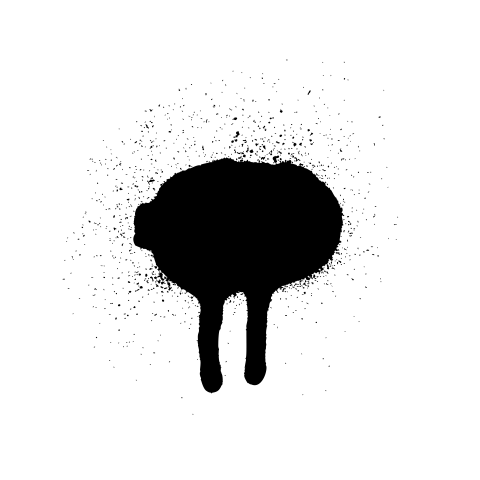 Spraypaint stain png