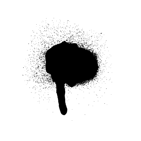 Spraypaint stain png