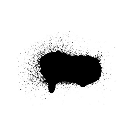 Spraypaint stain png