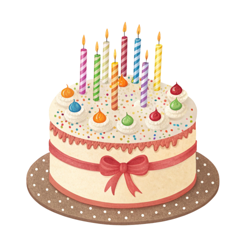 Birthday cake png image