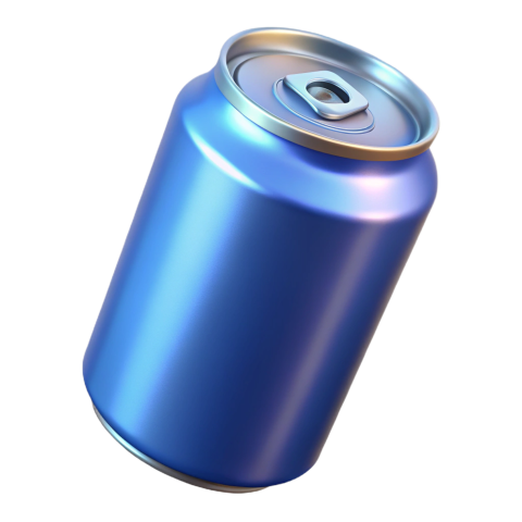 3d soda can mockup png image