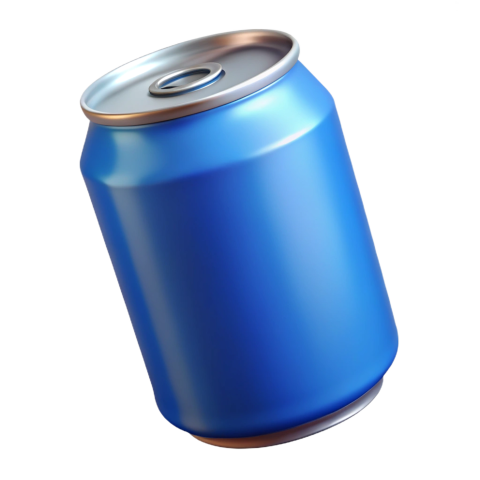 3d soda can mockup png image