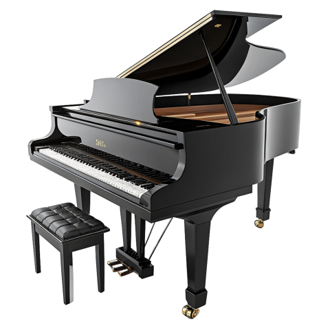Piano transparent image png
